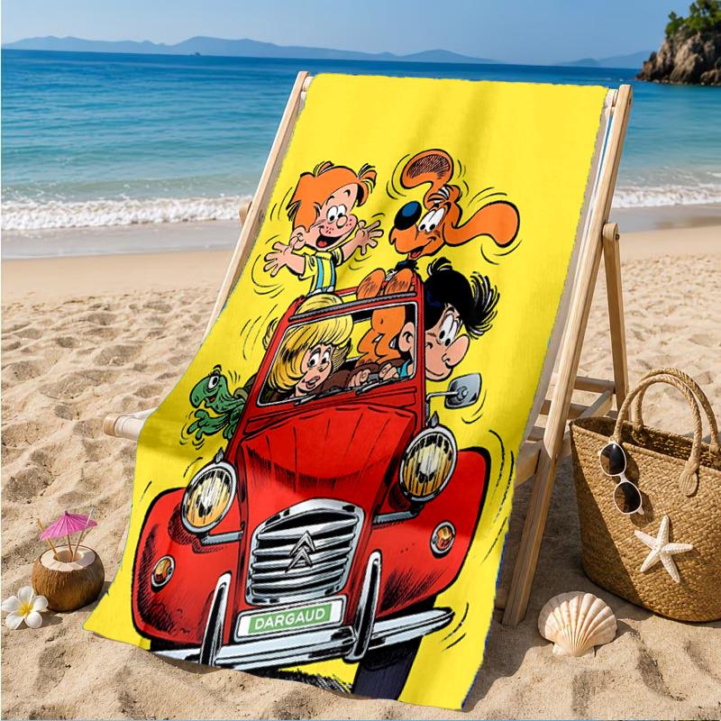 Dog Boule Beach Towel, Microfiber Beach Towel, Perfect For Pool, Beach, Travel, Home Decor Beach Party Fan Gifts