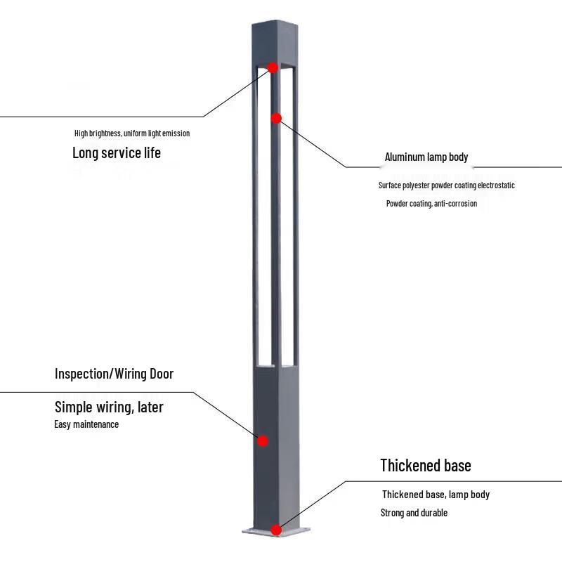 Outdoor LED Square Landscape Street Light