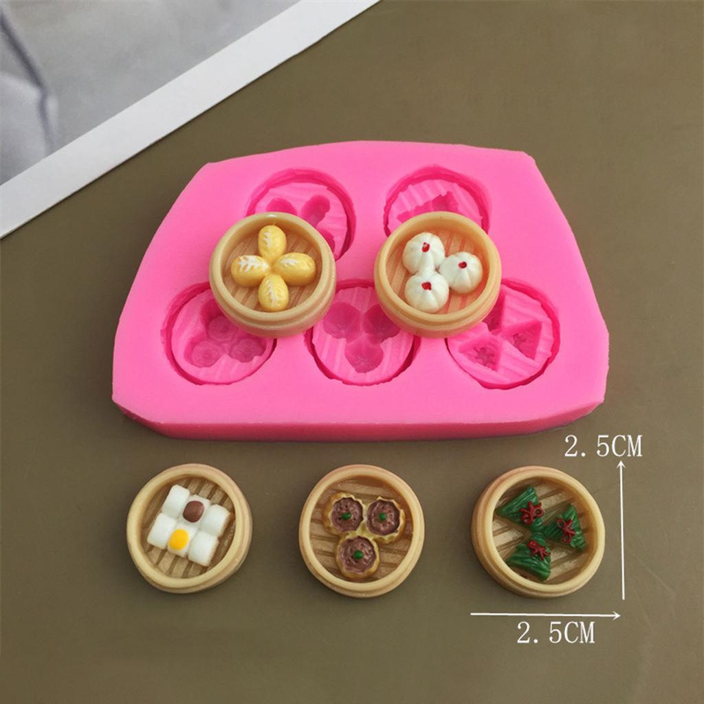 Silicone Candy Molds Nonstick Fondant Moulds Flexible Baking Accessory Various Shape Suitable for Dessert and Snacks