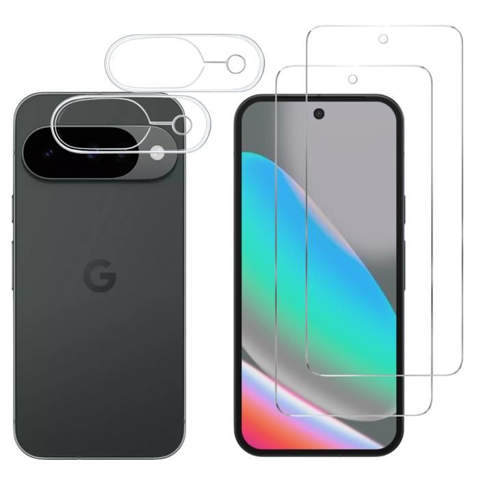 Verre Trempé pour Google Pixel 10 et Protection Caméra [Pack 2] Film Vitre Protection Phonillico®