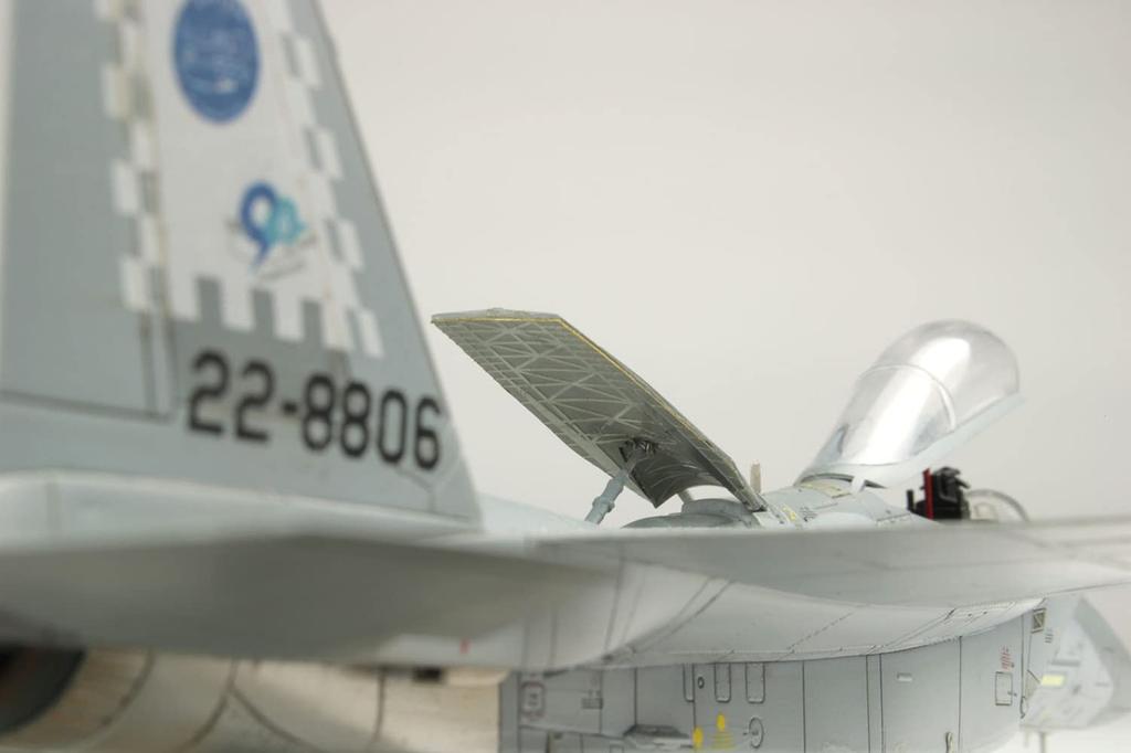 Platts Air Force Eagle Chitose Airport Mașină de pictat pentru aniversarea a 96-a aniversare Model din plastic Culoare 1/72 Auto-apărare F-15J AC-70