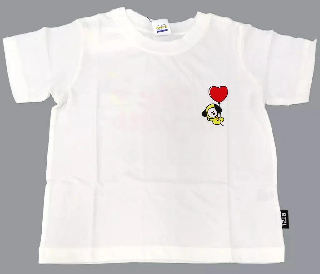 Bt21 Chimmy Jimin Character T T-Shirt White Ciaopanic Collaboration BTS Tee S