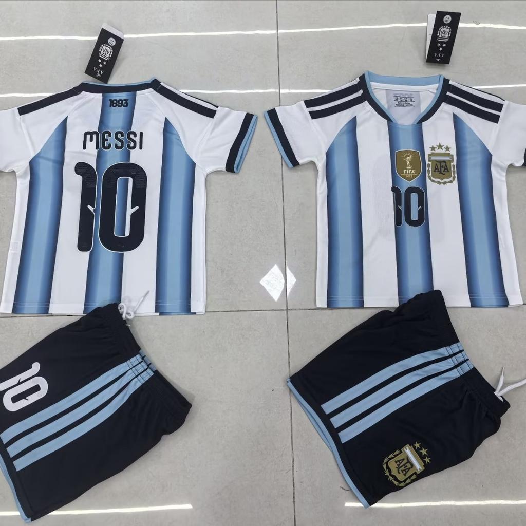 -Argentinien Heimtrikotnummer (korrekte Version) Nationalmannschaft Fußballtrikot Kinder-Trikot Trikot Yard-