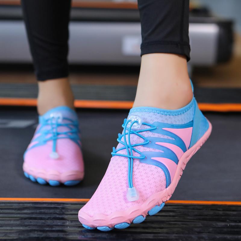 36-46 Pánské / Dámské oblíbené multifunkční boty na jógu Fitness obuv Dech Plavky Boty na vodní sporty Plážová obuv Outdoorová cyklistická obuv