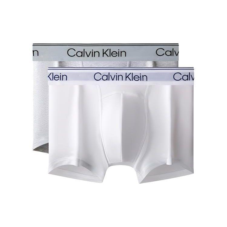 Calvin Klein Dynamic Gravity Letter Logo Print Boxer Shorts 2-Pack Men bottoms NB3544-AO2 M