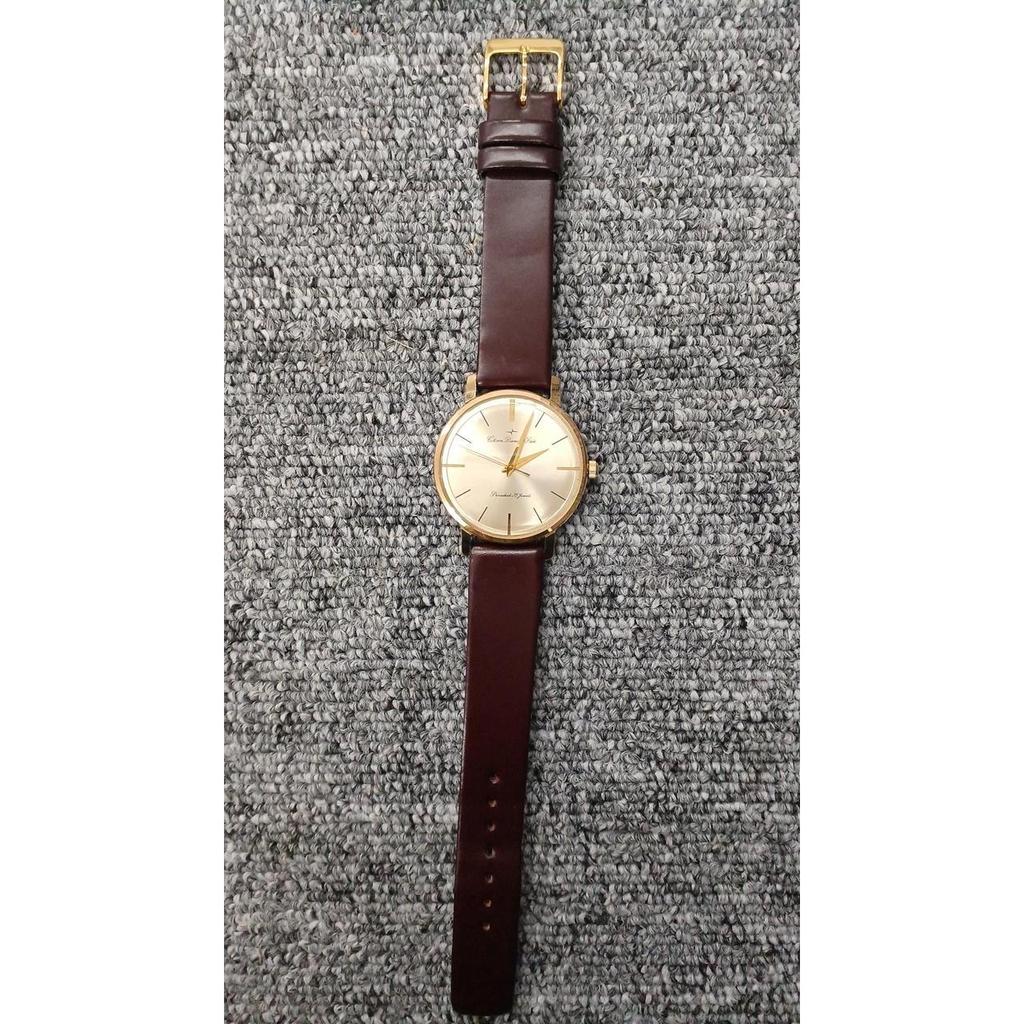 Used CITIZEN Diamond Flake F15701 Manual Winding Watch