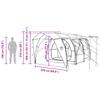 Tunnel Tent Blue 562 x 265 x 216 cm