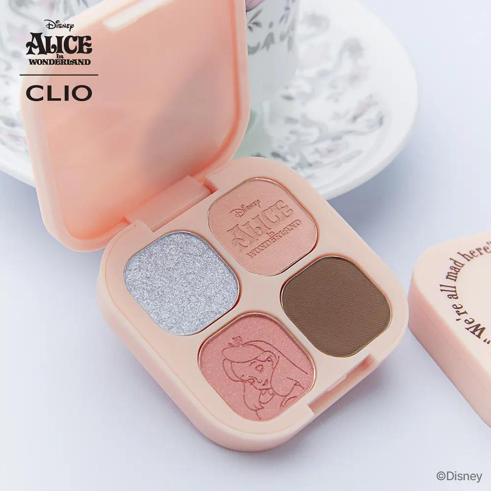 [Alice-Kollaboration] CLIO Pro Eye Palette Cube + Glam Balm Special Set (03 Alice im Wunderland + 008 Lucid Mauve)