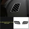 ABS Carbon Fiber Upper Air Vent Outlet Cover*2 For Mitsubishi Eclipse Cross