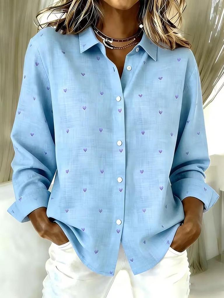 Damen-T-Shirt mit 3D-Digitaldruck - Europäischer & Amerikanischer Trend, Frühjahr/Herbst 2025