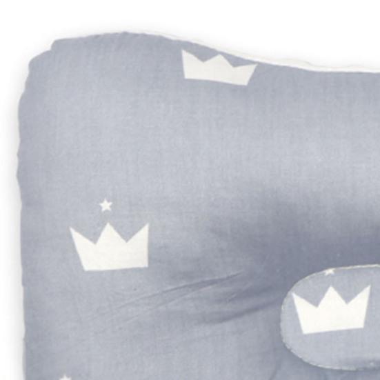 Weiche Babykissen Atmungsaktives Säuglingskissen Cartoon-Druck Baby-Schlafkopfstütze Baby-Stillkissen für besseren Schlaf