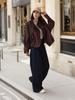 Ladies' Fashion Stand Collar Short Jacket - European & American Petite, Spring/Autumn Collection