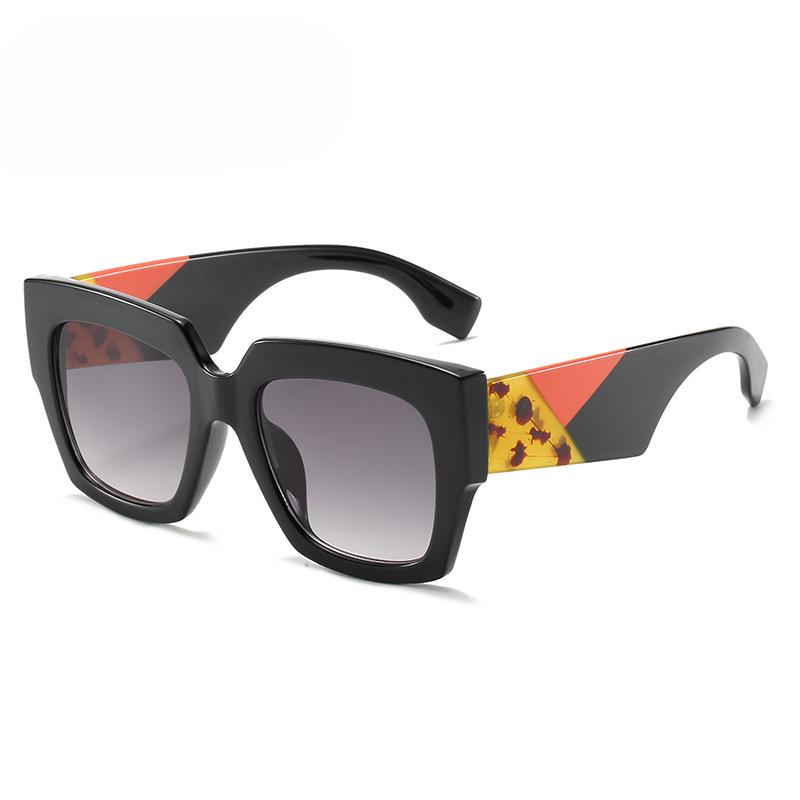 Fashionable Square Oversized Sunglasses Women Men Luxury Brand Designer Sun Glasses Famale Male Retro Eyewear UV400