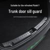 Refreshed Model Tesla Trunk Anti-Collision Tailgate Protector Strip