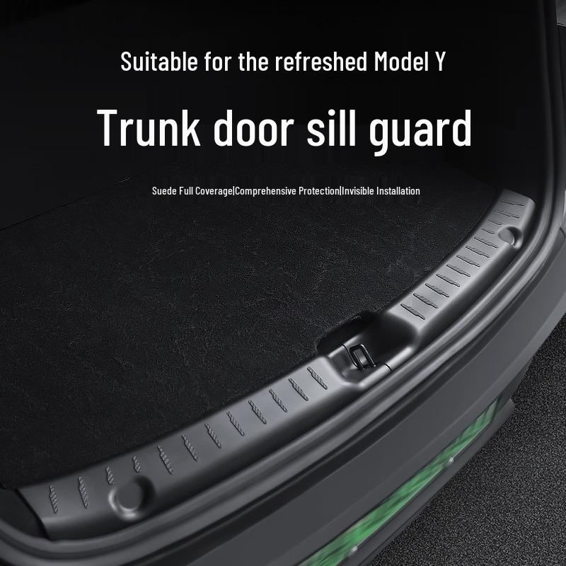 Refreshed Model Tesla Trunk Anti-Collision Tailgate Protector Strip