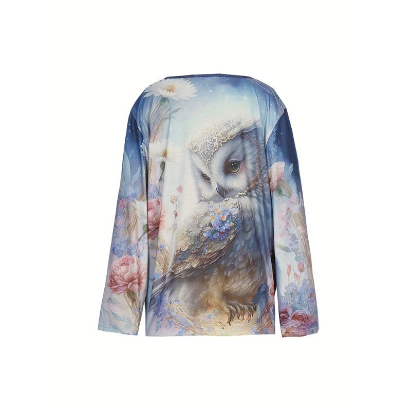 Plus Size Women's Long Sleeve Shirt V Neck T-Shirt Pullover Sweatshirt Casual T Shirt Tops Shirt Summer Best Choice
