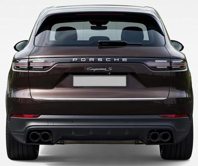 Tira Decorativa Cromada Para El Portón Trasero Porsche Cayenne III 2017+