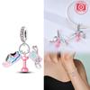 Charms Plata Oven Cake Pendant Copper Colors For Charms Copper Colors Original Bracelet For Jewelry Making
