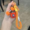 Creative Barbell Keychain Pendant - Sports Accessories & Water Bottle Charm Gift