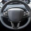 ABS Car Steering Wheel Decoration Cover Trim Sticker for Peugeot 2008 208 2014 2015 2016 2017 2018 Interior Accessories