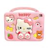 Hello Kitty Cartoon Stand Case for iPad Air 11th Gen & Samsung A9 Plus Tablet