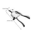Garlic Mincer Squirrel Style Kitchen Utensil Silver 1PCS