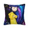 Coraline Tim Burton Pillow Case the Secret Door Fantasy Cushion Cover Custom Zipper Decor Pillowcase for Sofa 18