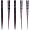 Happy Set of Made In PID6092 J-kitchens Chopsticks, 5, Material Wood, Chopsticks, Japan,