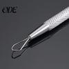 Non-Slip Stainless Steel Pimple Popper Acne Blackhead Removal Needle Tool Silver