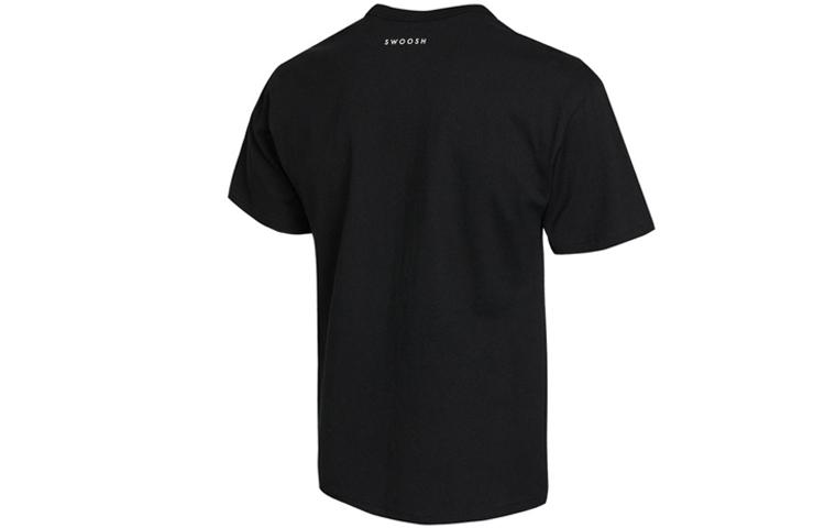 Nike T Shirts Men's Black Crew Neck Moderate Straight Fit DJ6297-010