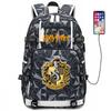 Magic School Usb Student School Bag Harry Potter Backpack Men'S And Women'S Casual Travel Bag