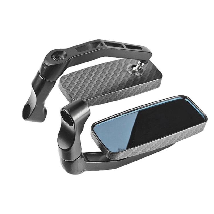 ATV Glass, Motorcycle Rear View Glass for Bike Scooters Handlebar Mount Clamp, Side Rearview Glass