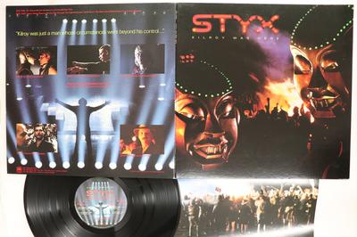 LP-Schallplatte STYX Kilroy Was Here AMP28068 AM 1983 Japan Rock Gebraucht