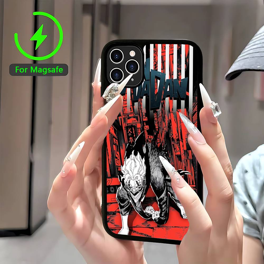 

Hot Blooded Fantasy D-DandadanS Anime Magnetic Wireless Phone Case For IPhone 17 16 15 14 Plus 13 12 11 Pro Max iPhone 16pro max