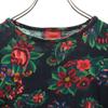KENZO made in Italy Floral Long sleeve wool blend sweater 2 Black knit Women Used