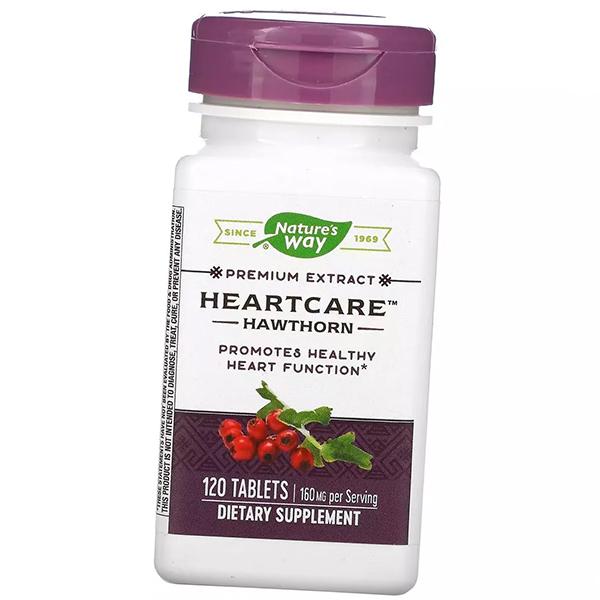 Боярышник Экстракт, HeartCare Hawthorn, Nature's Way  120таб (71344083)
