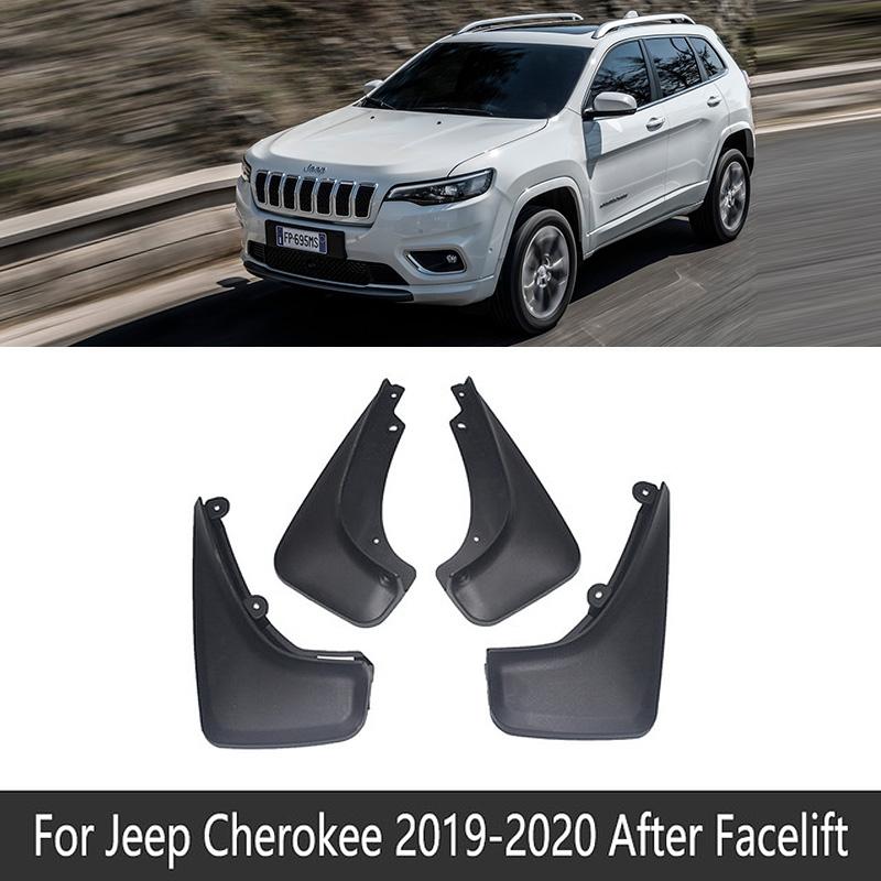 

for Jeep Cherokee KL 2014~ 2015 2016 2017 2018 5th Tire Fender Mud Flap Guard Mudflaps Splash Mudguards Car-Goods Fit After Facelift