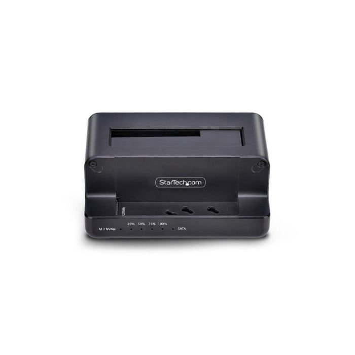 Kloner dysku M.2 NVMe - STARTECH - Samodzielny kloner/stacja dokująca SSD - 2 kieszenie - SATA - Czarny