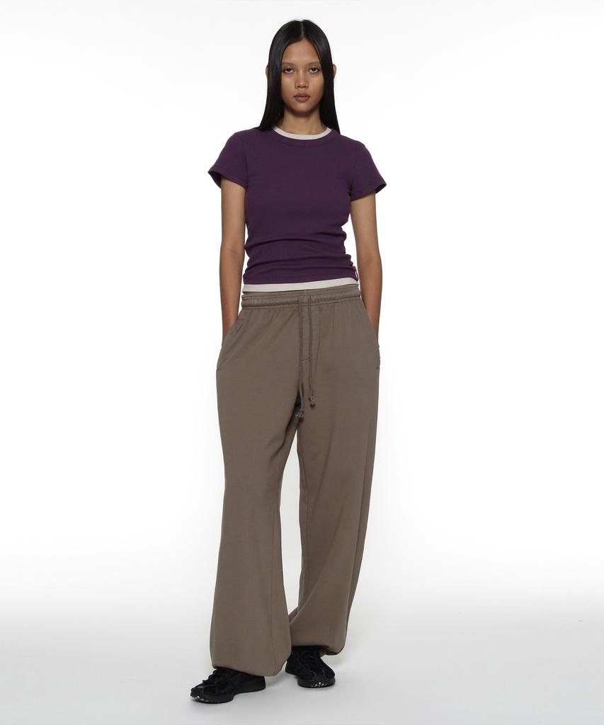 PARTIMENTO WOMEN Pwc Wide Leg Balloon Sweatpants_8 Colors (B Type)