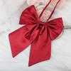 Jk Japanese Plaid Korean Version Of Collar Flower Graduate Female Collar Flower College Wind Streamer Jk Bow Shirt Accessories Sailor Suit