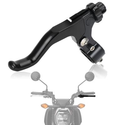 JFG Motorcycle Clutch Lever Adjustable Retractable Light Shot Aluminum Universal Off-Road Pit Bike Motorcycle - Black