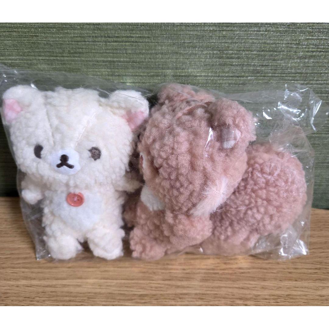 [New and unopened] Rilakkuma Friends Association Sakuranokoris Korilakkuma handmade stuffed toy