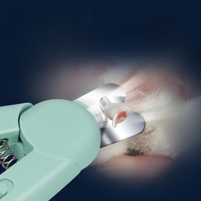 1 Stück Katze Nagelschere Anti-Blut Position Nagel Schleifer Kätzchen LED Licht Blutlinie Haustier Nagelknipser Hund Katze Nagelknipser