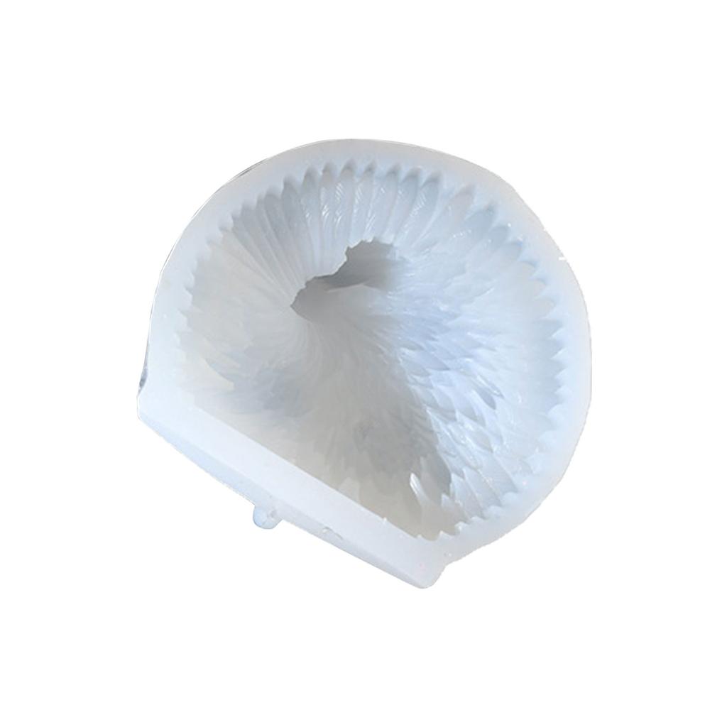 3D Candle Mold Non-stick Easy to Demold for DIY Candle Soap Plaster Home Decor DIY Resin Casting Molds