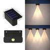 Rainproof Solar Step Lighting Solar Charging Solar Pathway Lights Garden Fence Light  Pathway