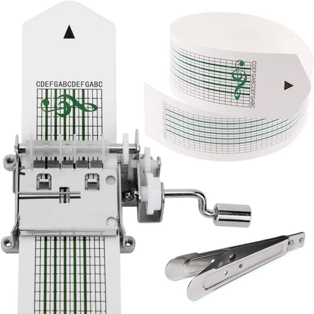 DIY Composing Music DIY Music Box Set 15/30 Tone Paper Tape Music Box Personalized Song Gift