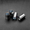 4Pcs 3D Aluminum Alloy Car Wheel Tire Air Valve Dust Caps Rim Accessories For volvo Rdesign  XC60 XC90 V40 V50 V60 V70 V90 xc70
