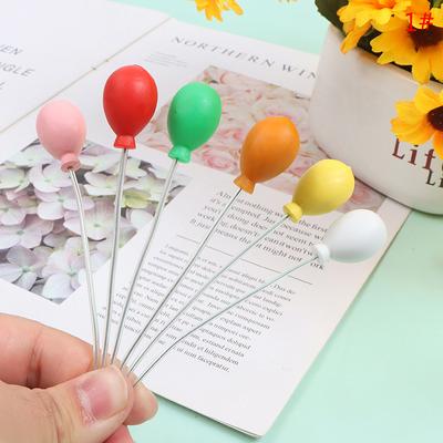 6 Stück/Set 1:12 Puppenhaus Miniatur Bunte Ballon Mikro Landschaft Zubehör