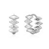 ANIA HAIE Silver Multi-Sparkle 925 Silver Ring Earrings E061-09H
