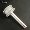 2-12mm Concave Diamond Grinding Wheel for Polishing Rounded Edges and Curved Surfaces On Glass Jade with 6mm Shank